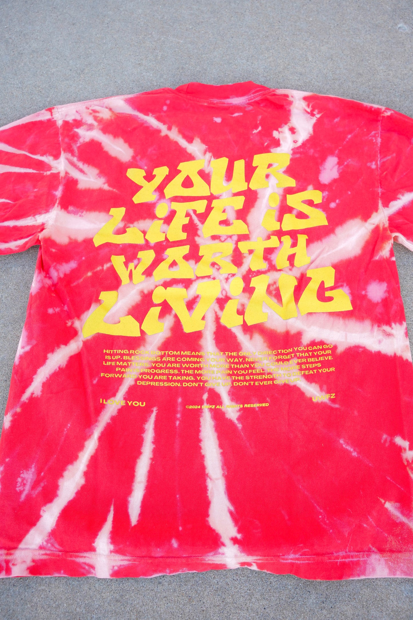 YLIWL Playoff Tee (Swirl tie-dye)