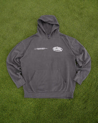Vintage Black "YOUR LIFE IS WORTH LIVING" Hoodie (Mid-Light Weight Hoodie)