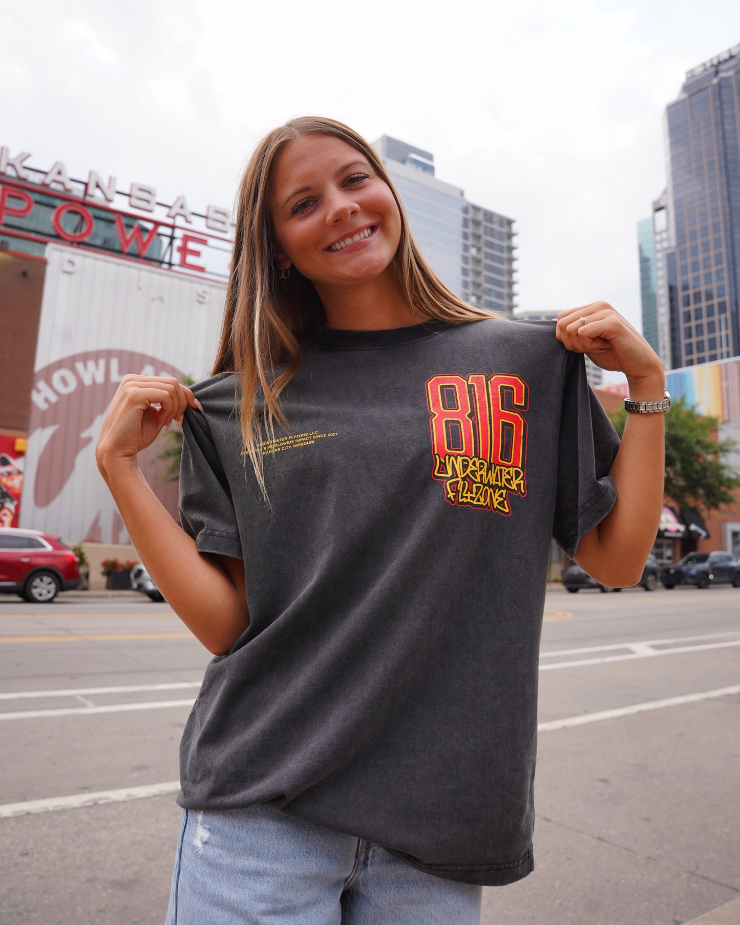 Vintage Black + Red "816 DAY" Your Life Is Worth Living T-Shirt