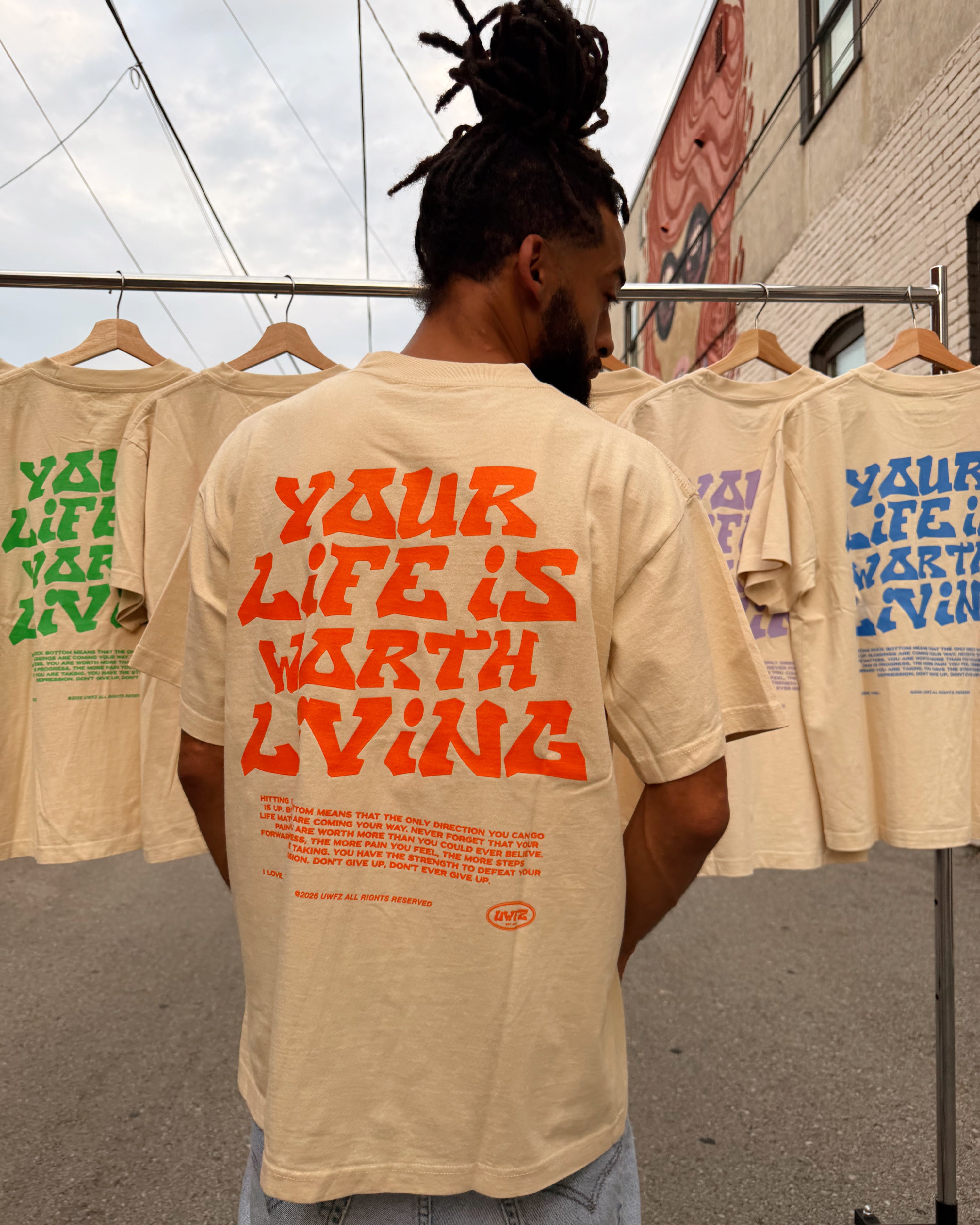 Cream + Orange 