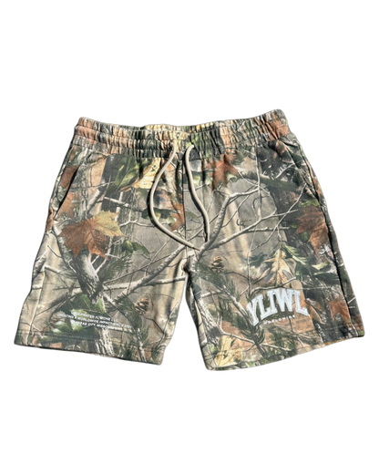 Camo "YOUR LIFE IS WORTH LIVING" Shorts (Limited - 100% Cotton)