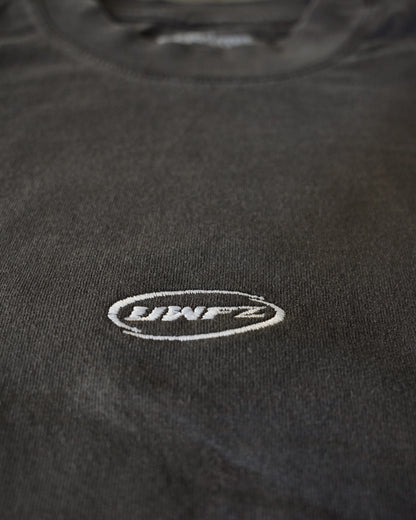 White + Vintage Black "YOUNG PEOPLE LOVE JESUS" Heavyweight T-Shirt