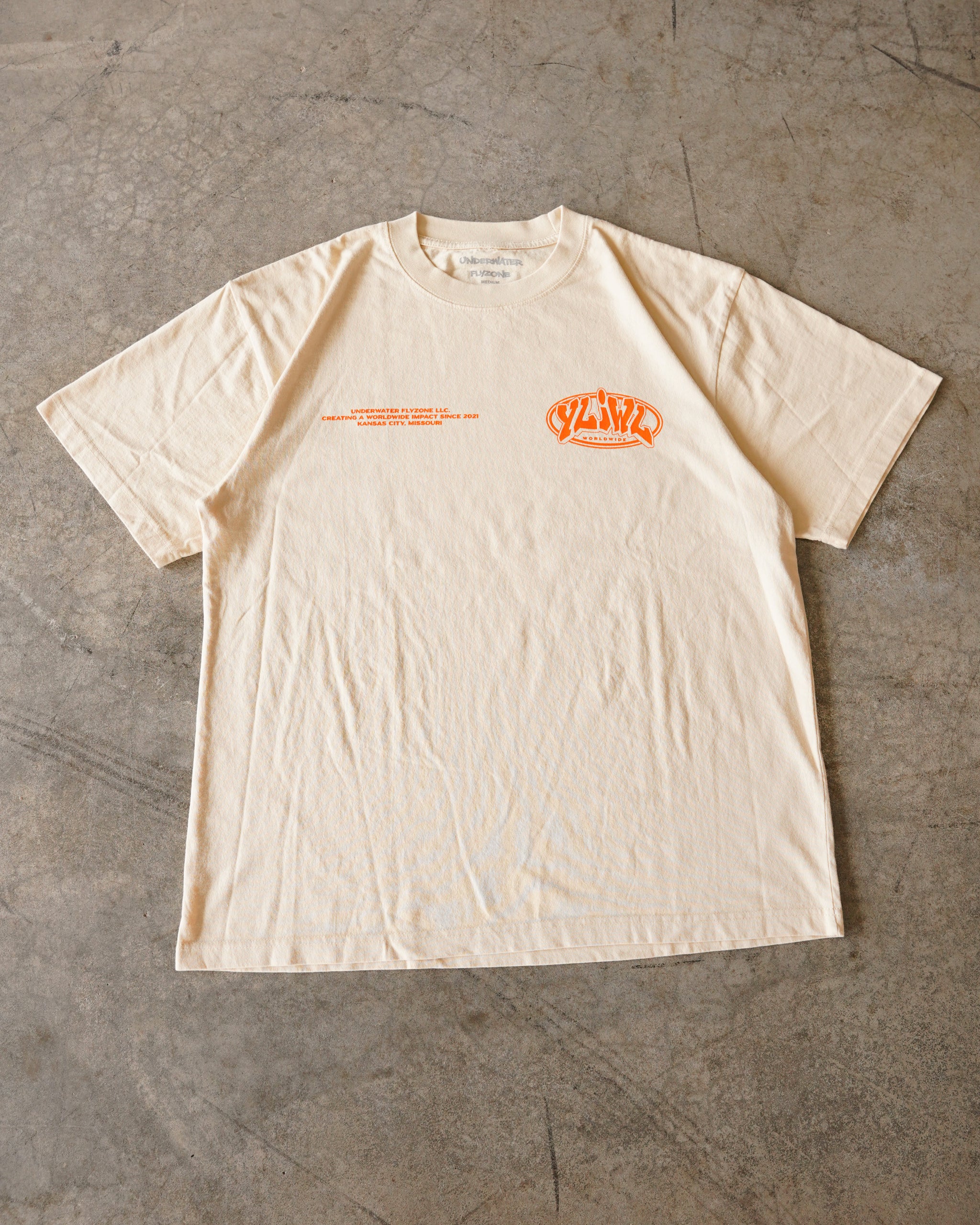 Cream + Orange 