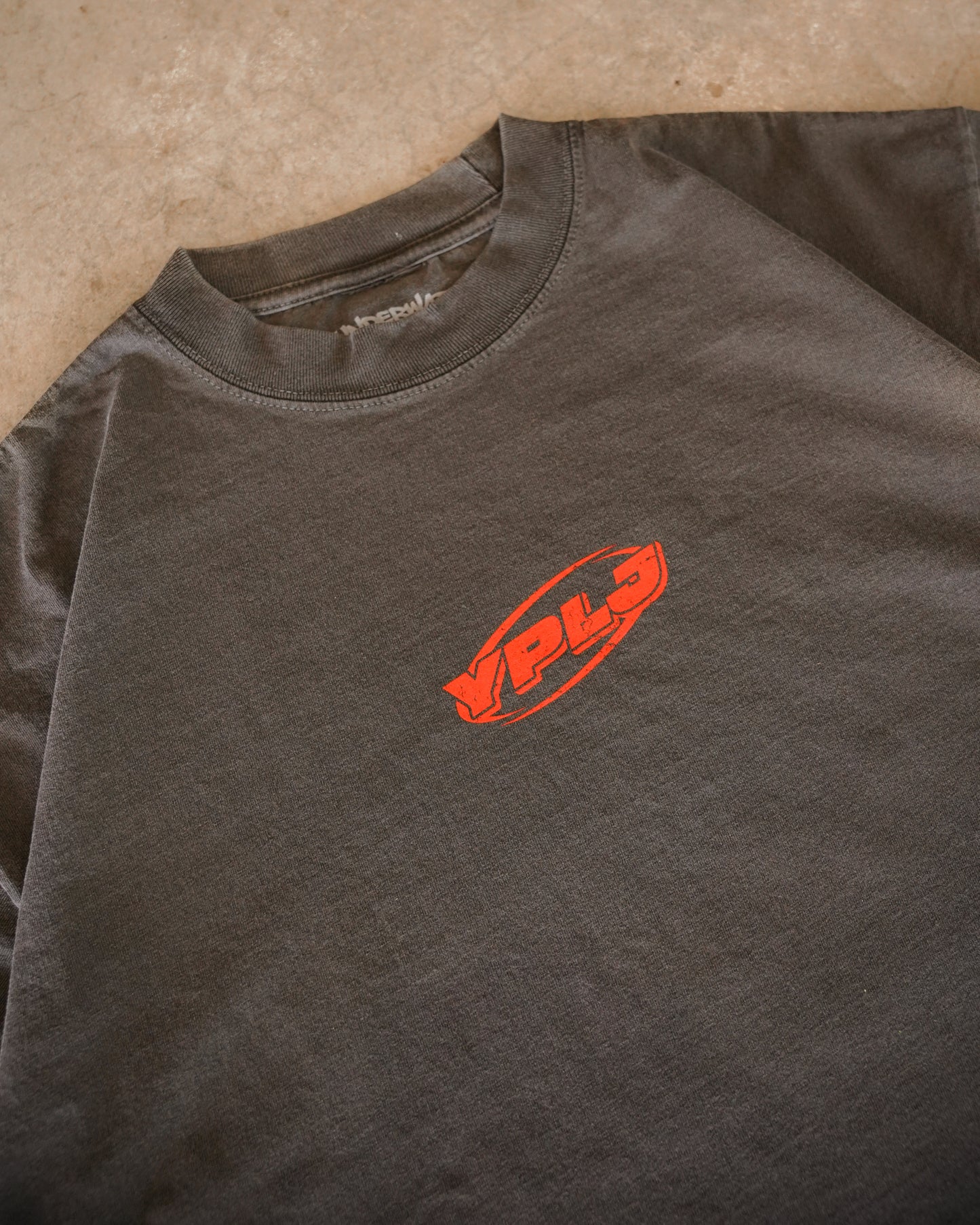 Vintage Black + Red "YOUNG PEOPLE LOVE JESUS" Oversized Boxy T-Shirt