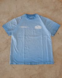 Blue Oil Wash "Your Life is Worth Living" T-Shirt