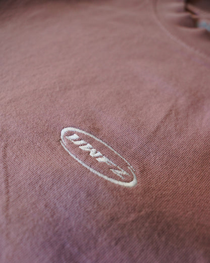 Mauve "YOUNG PEOPLE LOVE JESUS" Heavyweight T-Shirt