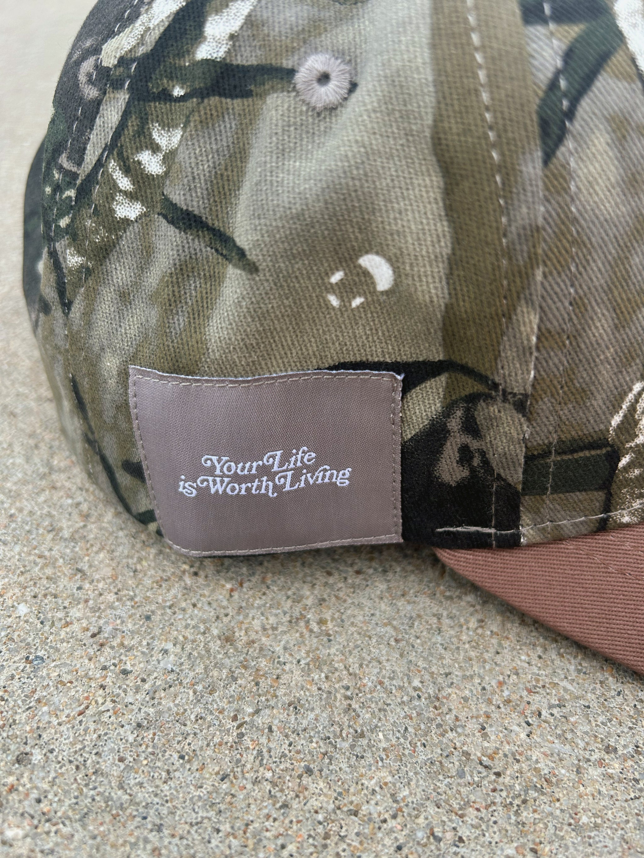 UWFZ Oval Logo Camo Snapback Hat!