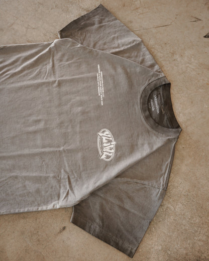 Black Oil Wash "Your Life is Worth Living" T-Shirt