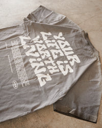 Black Oil Wash "Your Life is Worth Living" T-Shirt