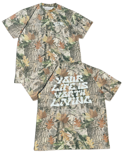 YLIWL CAMO Heavy Weight Tee (Limited - 100% Cotton)