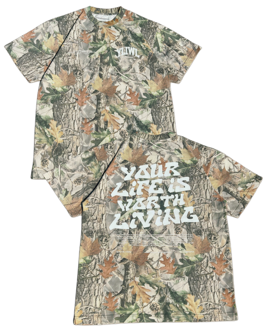 YLIWL CAMO Heavy Weight Tee (Limited - 100% Cotton)