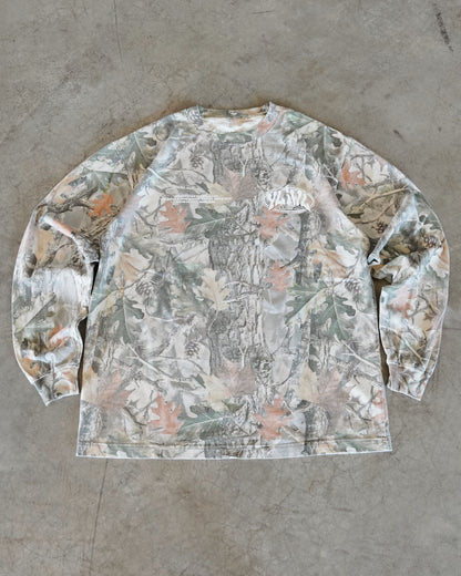 Camo "YOUR LIFE IS WORTH LIVING" Long Sleeve Tee