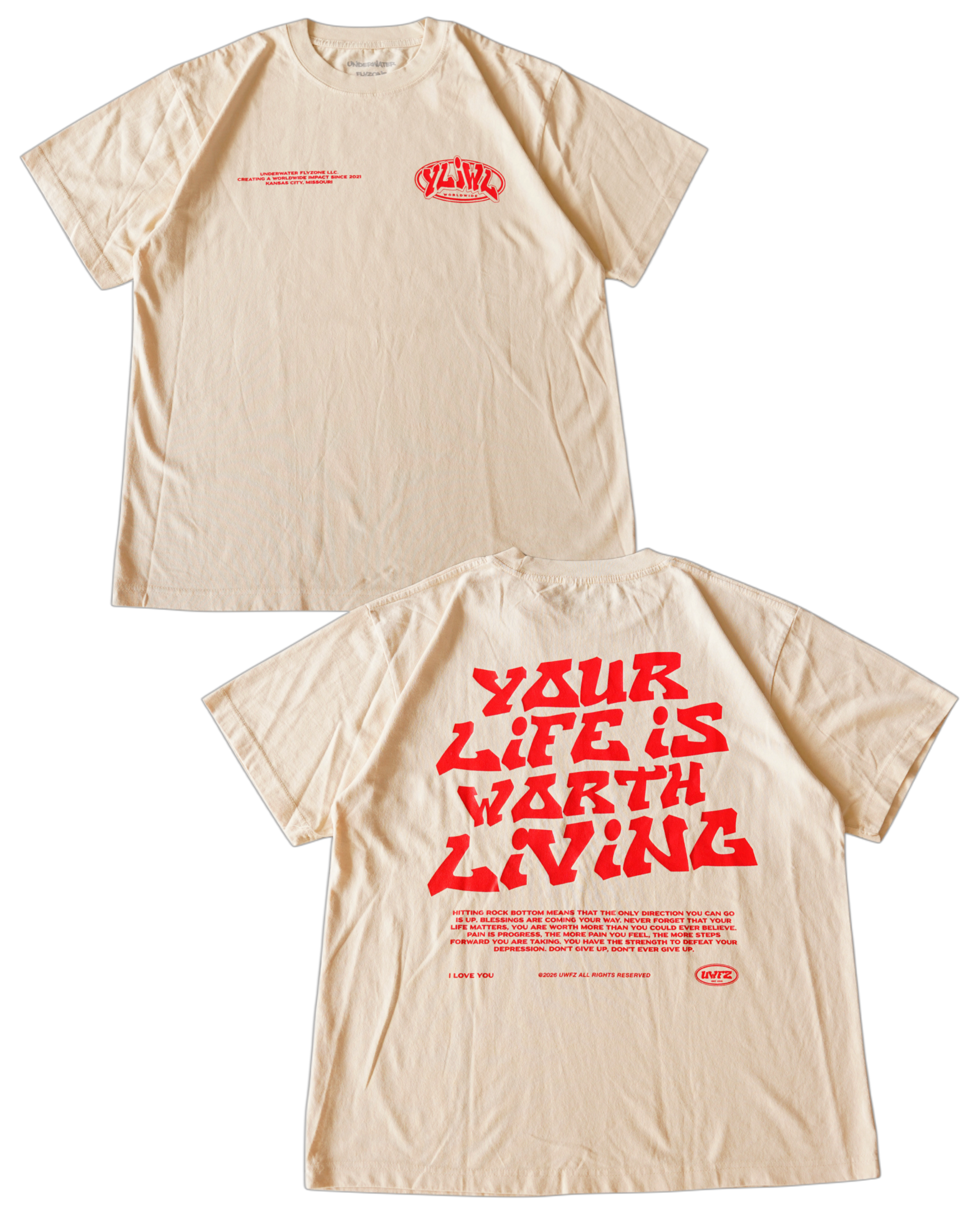 Cream + Red 