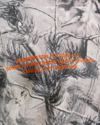 Orange + B&W Camo "Your Life is Worth Living" Heavy Weight T-Shirt