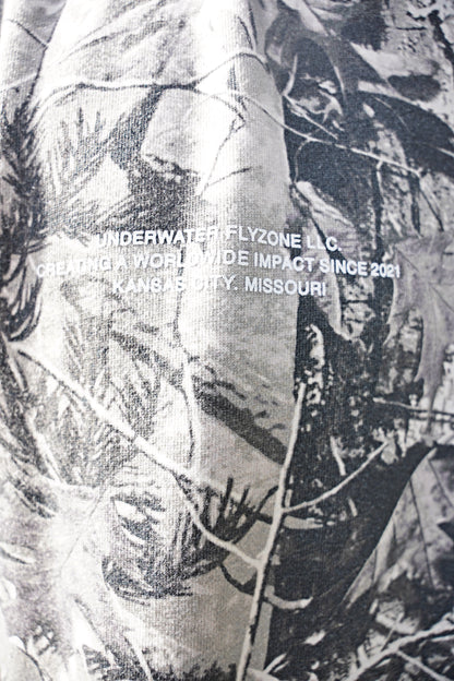 White B&W Camo "YOUR LIFE IS WORTH LIVING" Hoodie (Limited - 100% Cotton)