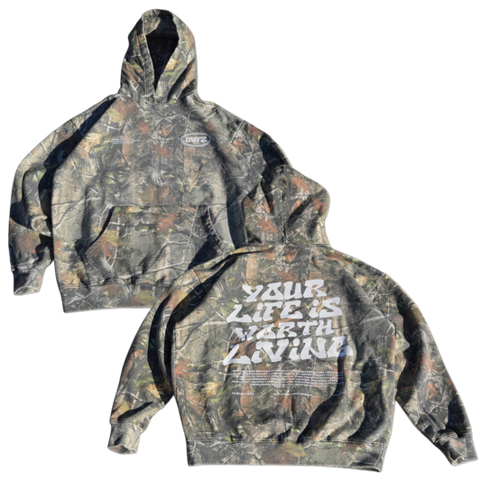 YLIWL CAMO HOODIE (Limited - 100% Cotton)