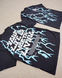 Lightning "YOUR LIFE IS WORTH LIVING" Heavy Weight T-shirt