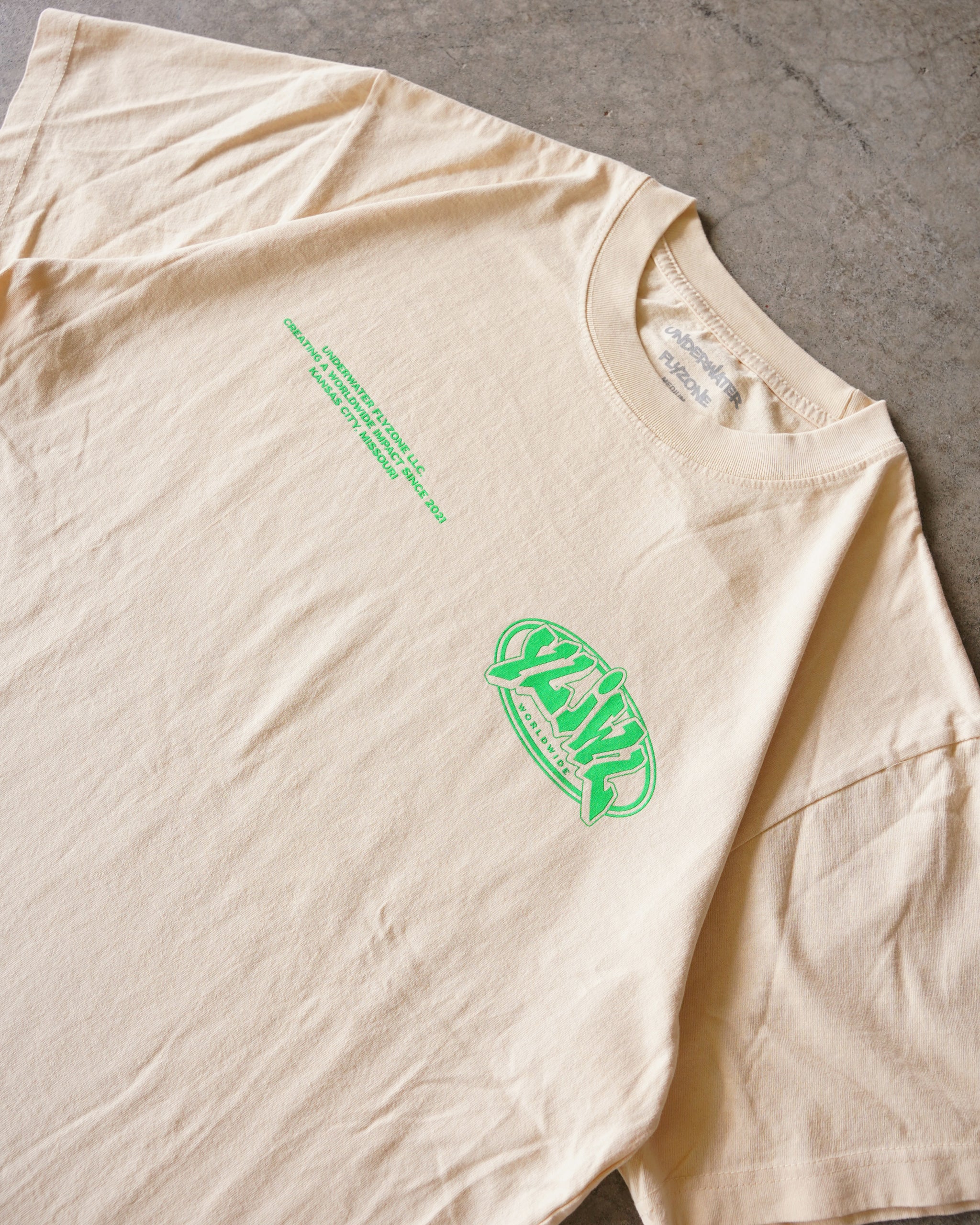 Cream + Green 