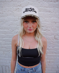 Camo + Cream "YOUR LIFE IS WORTH LIVING" Snapback Hat