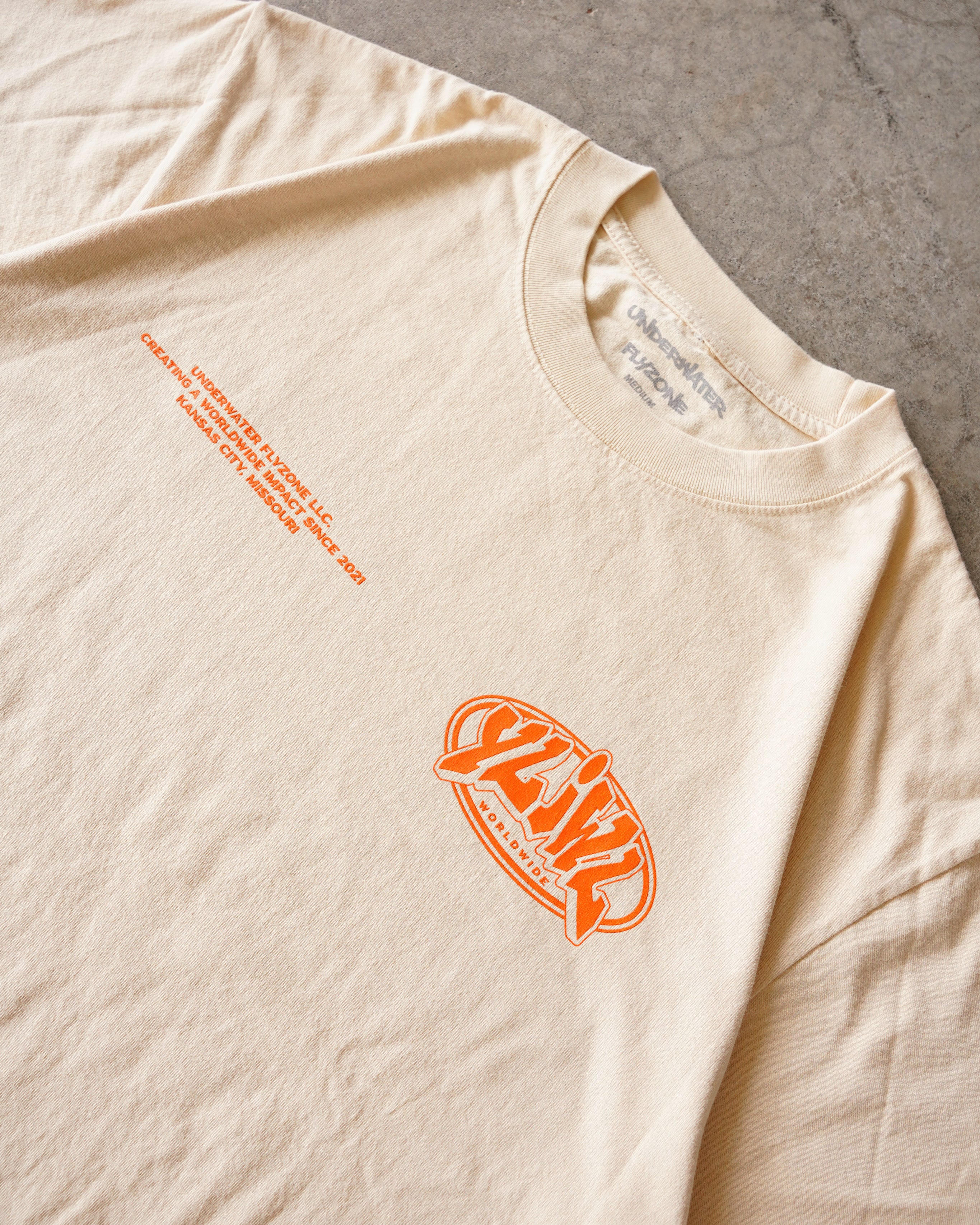 Cream + Orange 