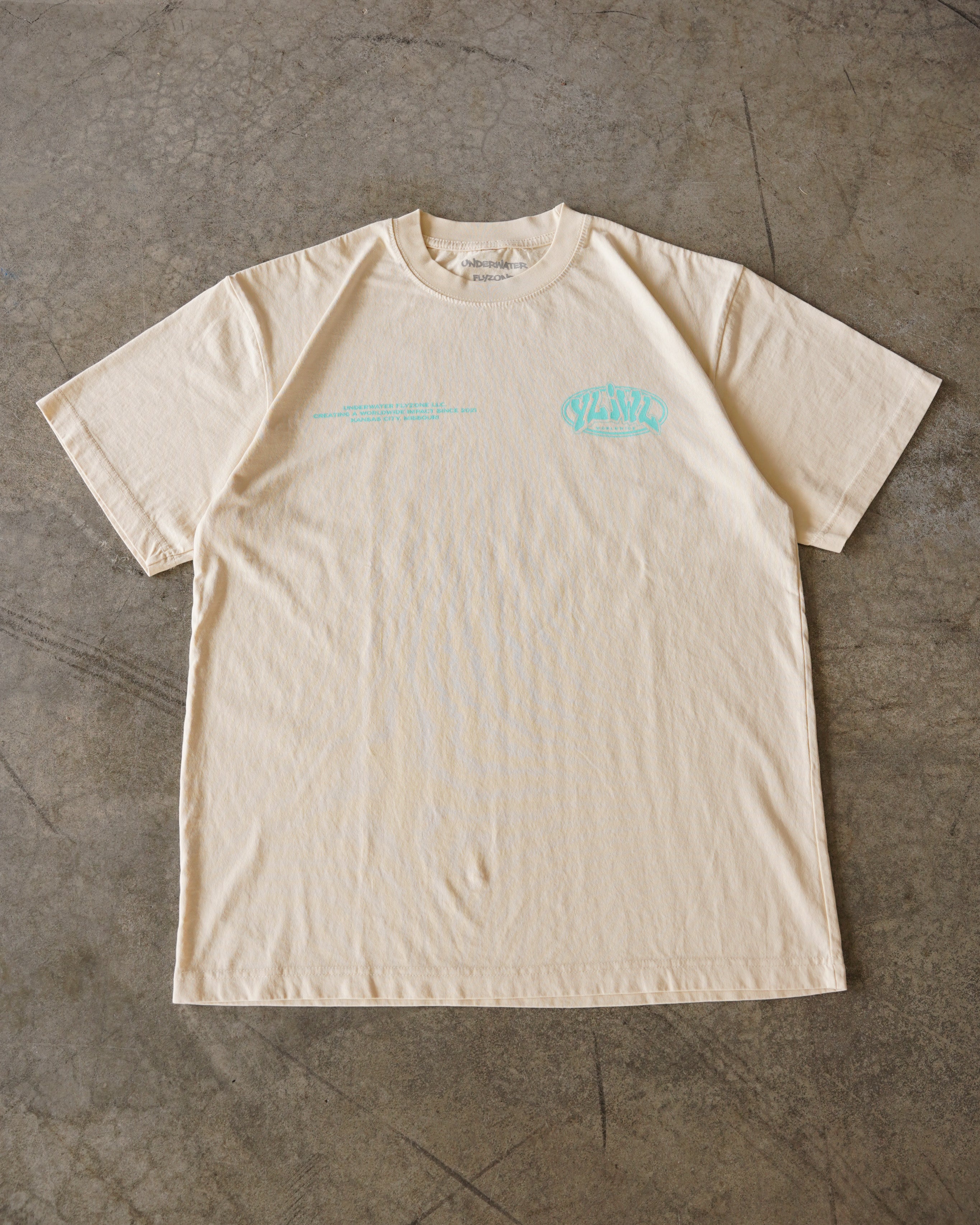 Cream + Teal 