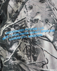 Blue + B&W Camo "Your Life is Worth Living" Heavy Weight T-Shirt
