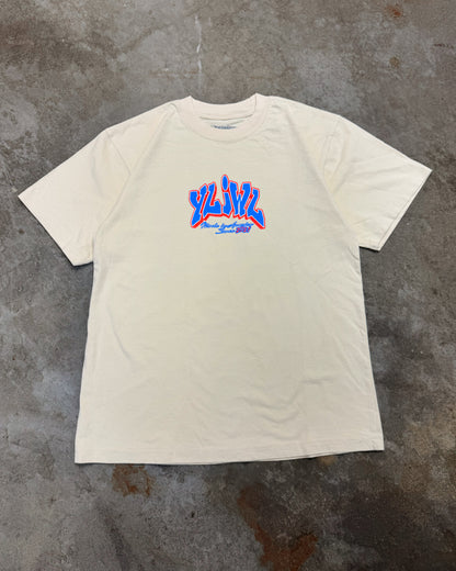 Cream "MADE IN AMERICA" YLWIL T-Shirt