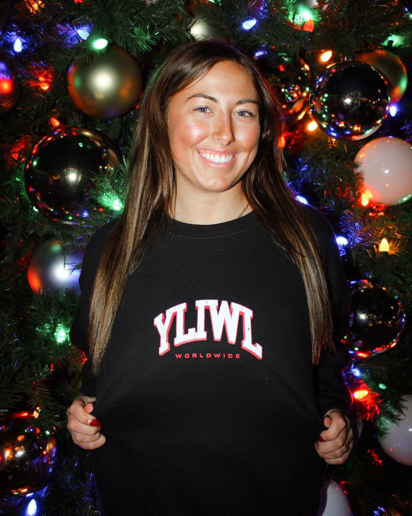 Black UWFZ Christmas Crew Neck!