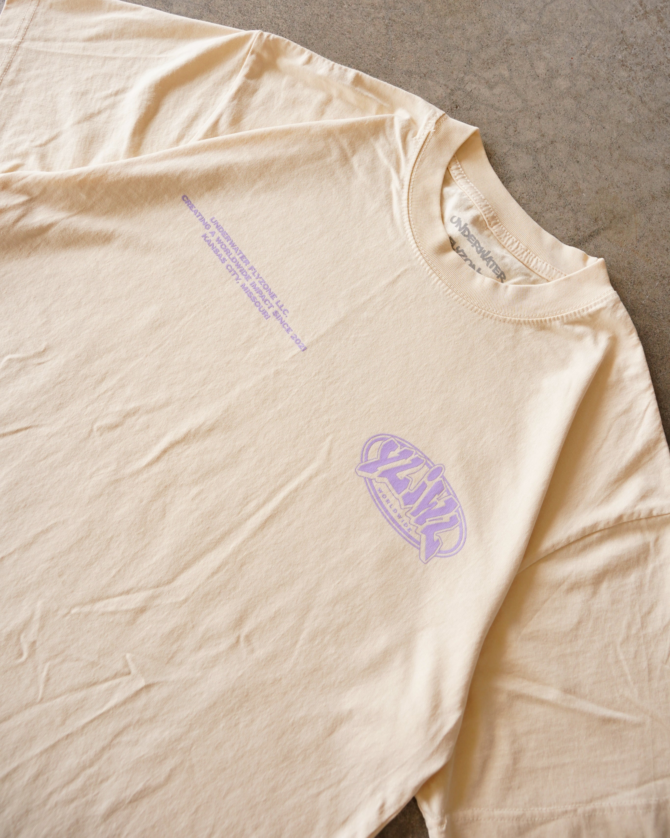 Cream + Lavender 