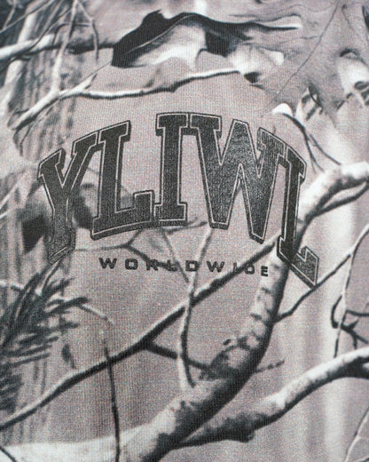 Black + B&W Camo "Your Life is Worth Living" Heavy Weight T-Shirt