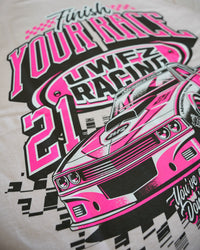 Pink on Pink "FINISH YOUR RACE" T-Shirt