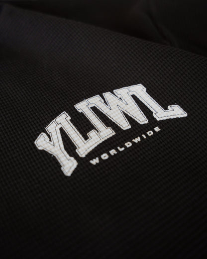 Black + White "YOUR LIFE IS WORTH LIVING" Thermal Long Sleeve (LIMITED)