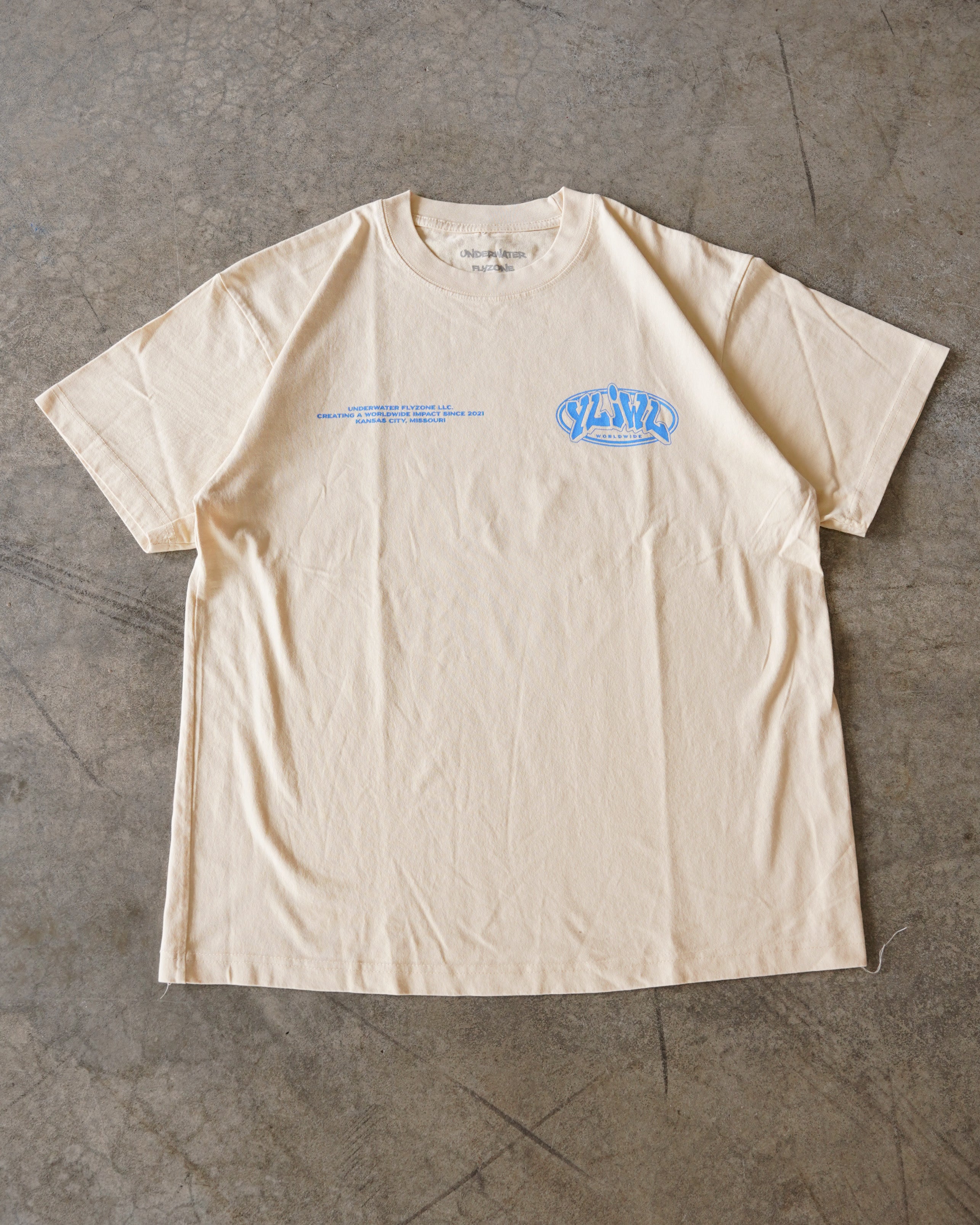 Cream + Blue 