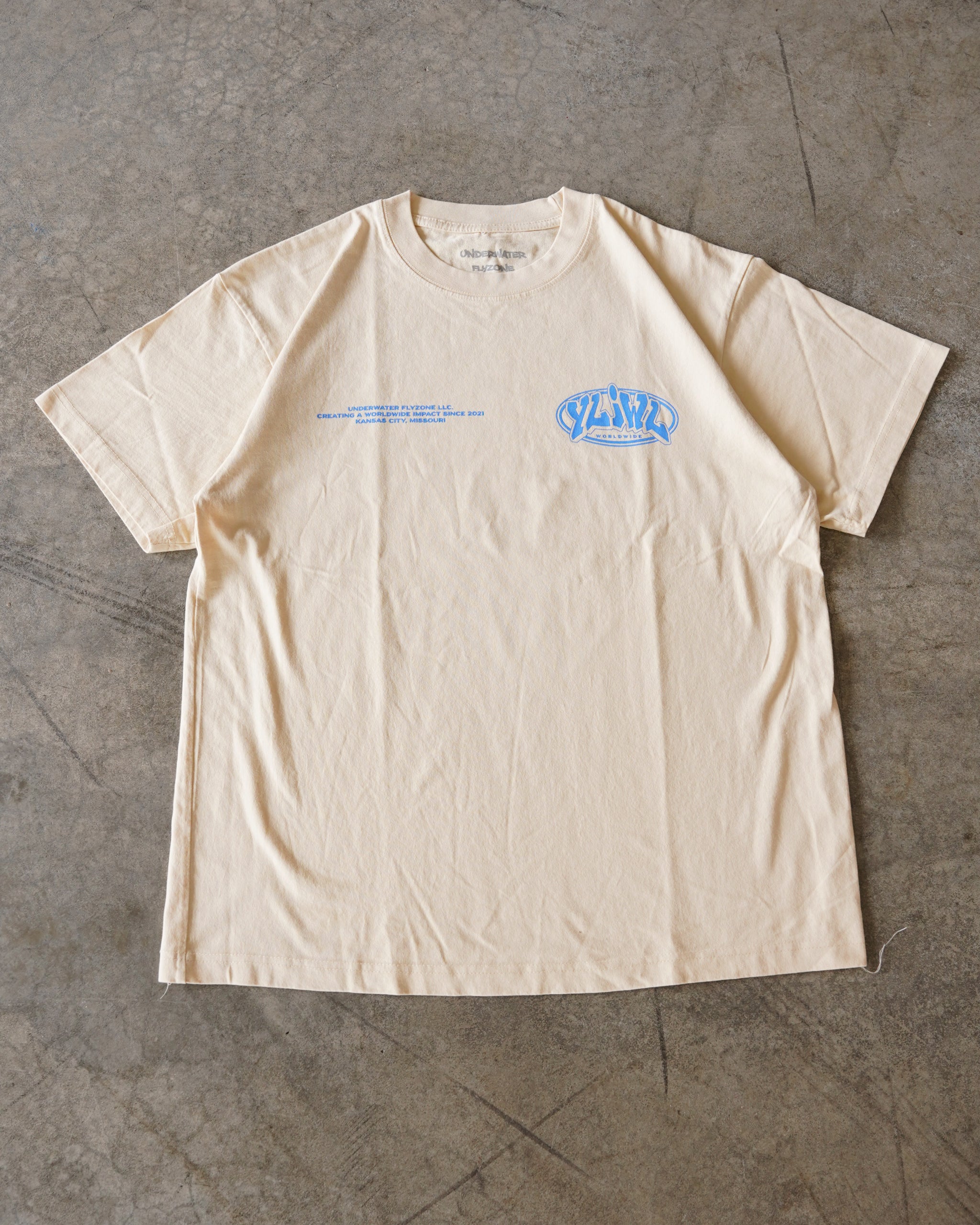 Cream + Blue 