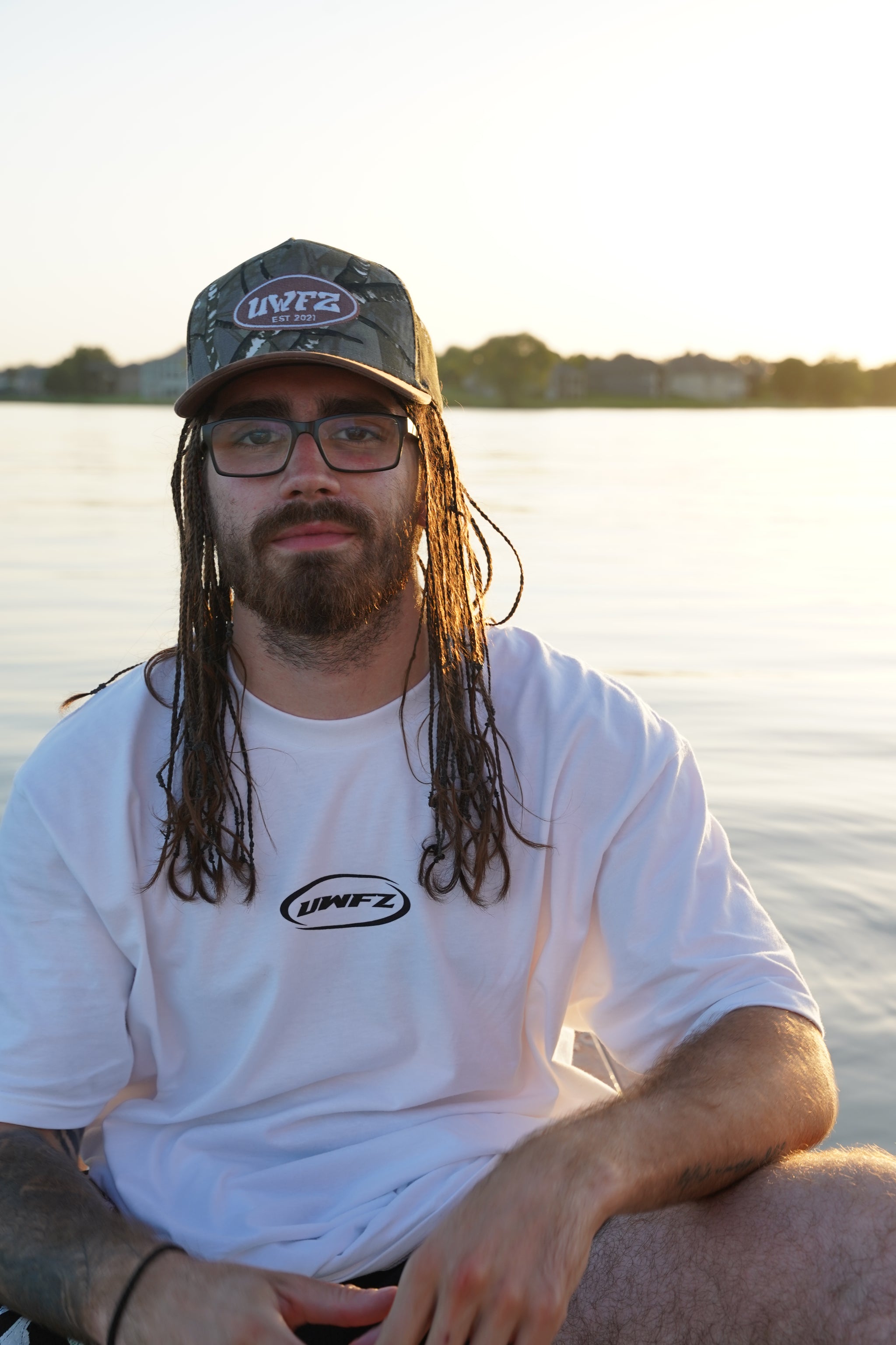 UWFZ Oval Logo Camo Snapback Hat!