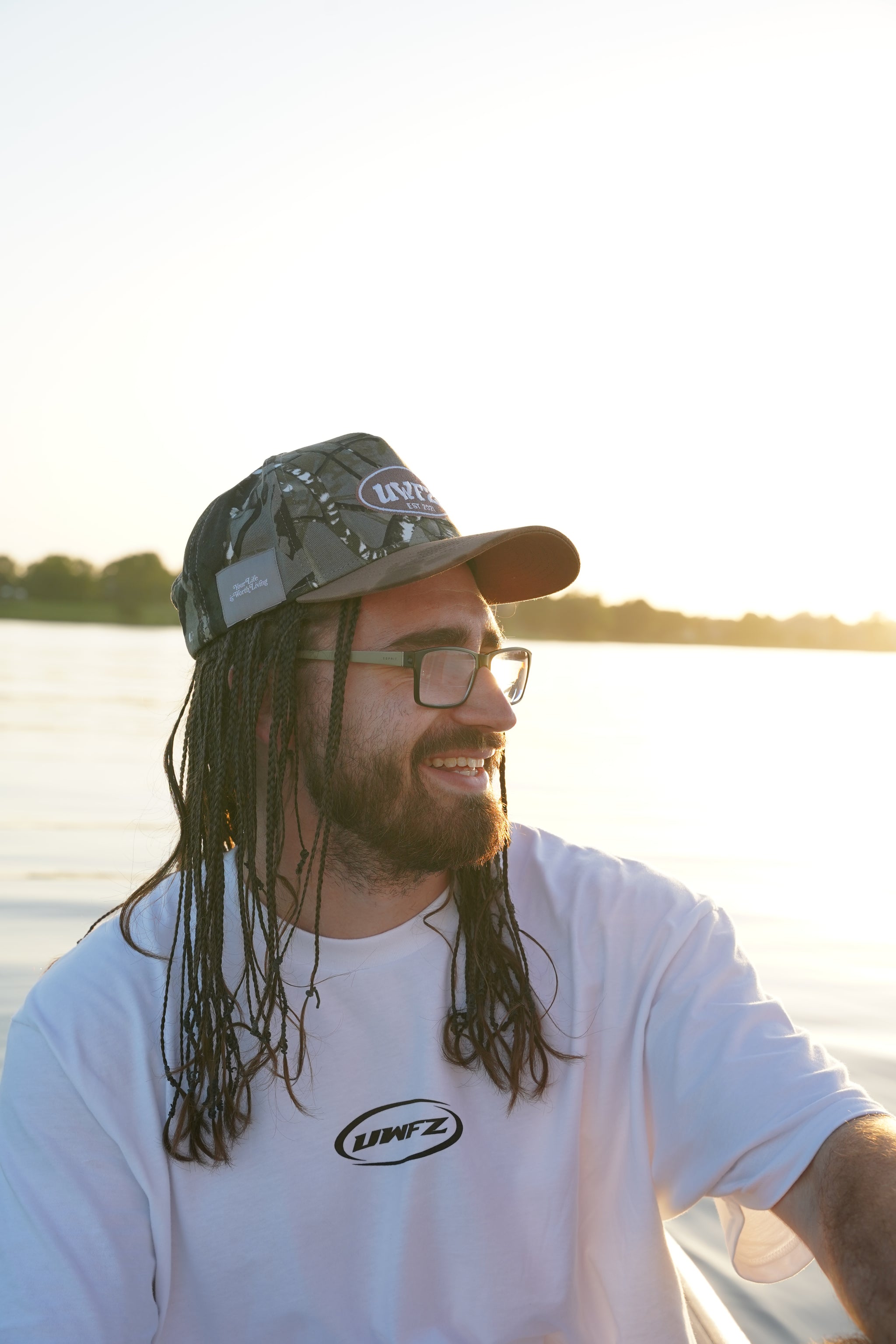 UWFZ Oval Logo Camo Snapback Hat!