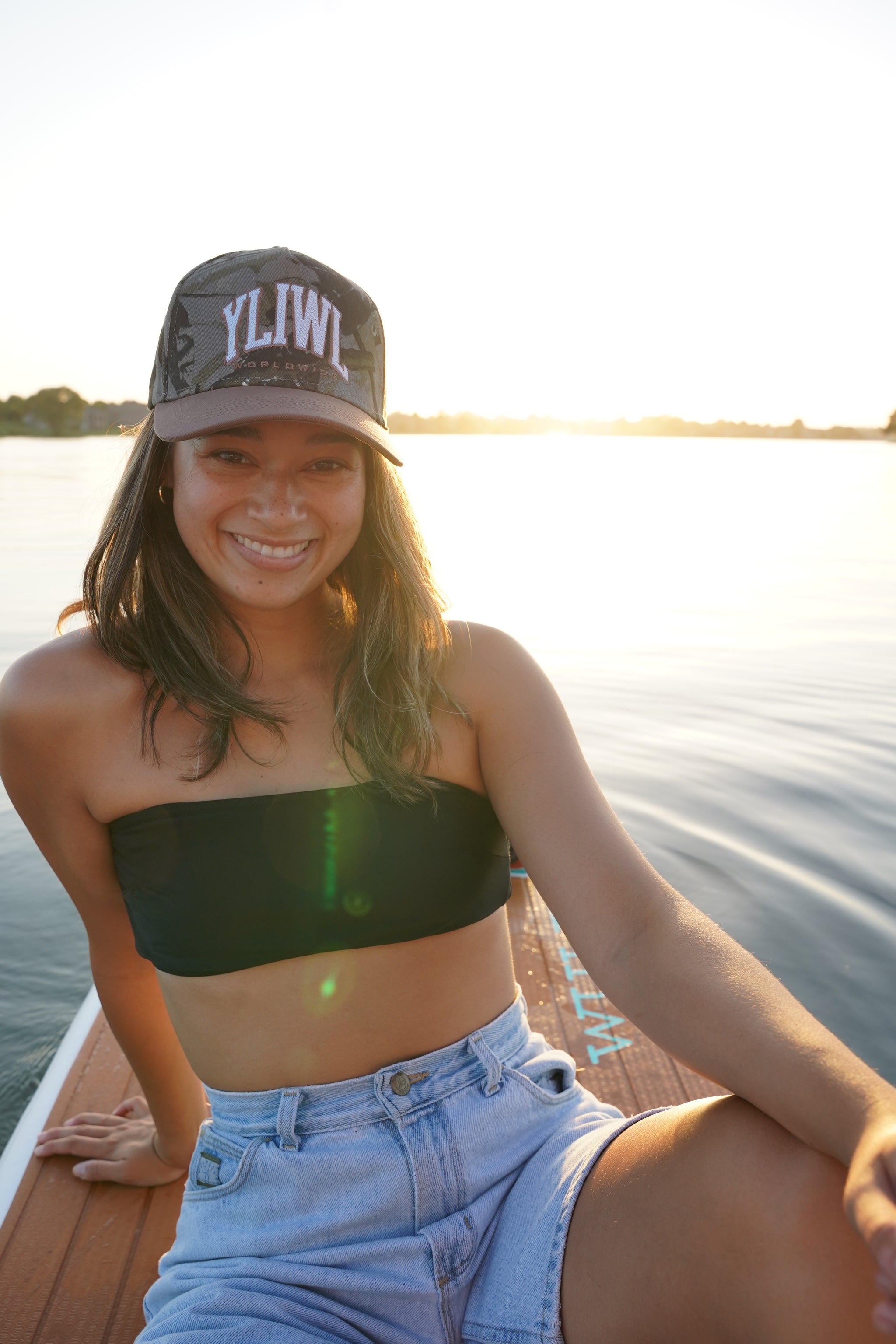 YLIWL Camo Snapback Hat!