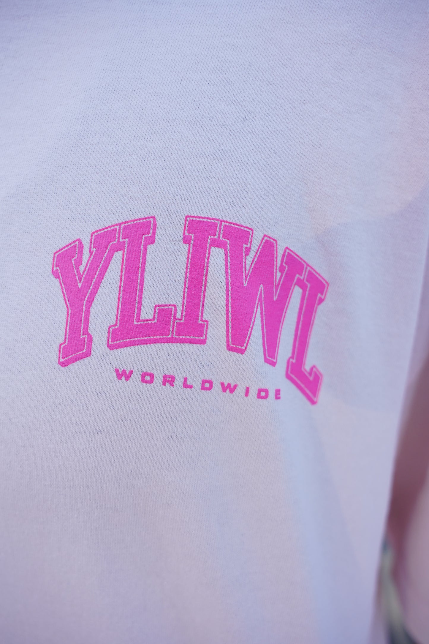 Pink on Pink "YOUR LIFE IS WORTH LIVING" Heavy Weight T-Shirt