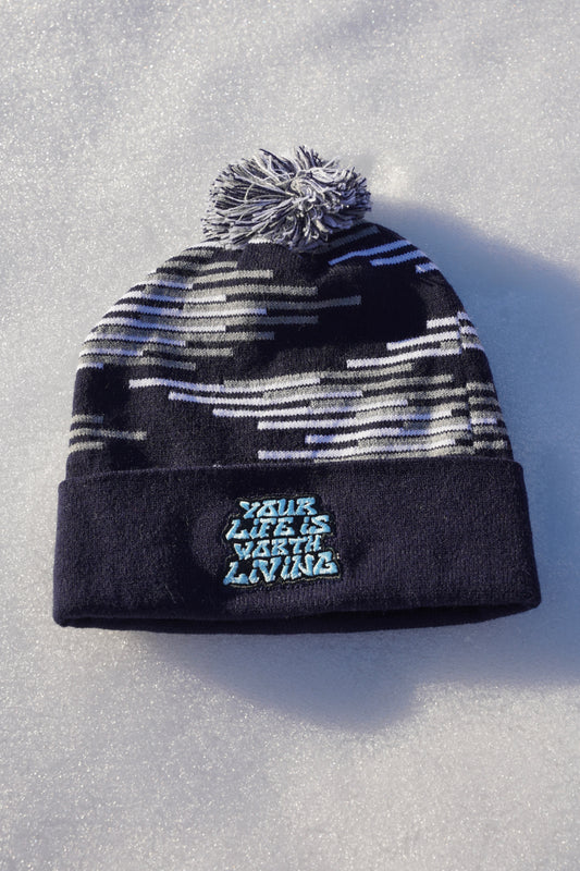 Navy YLIWL Beanie!