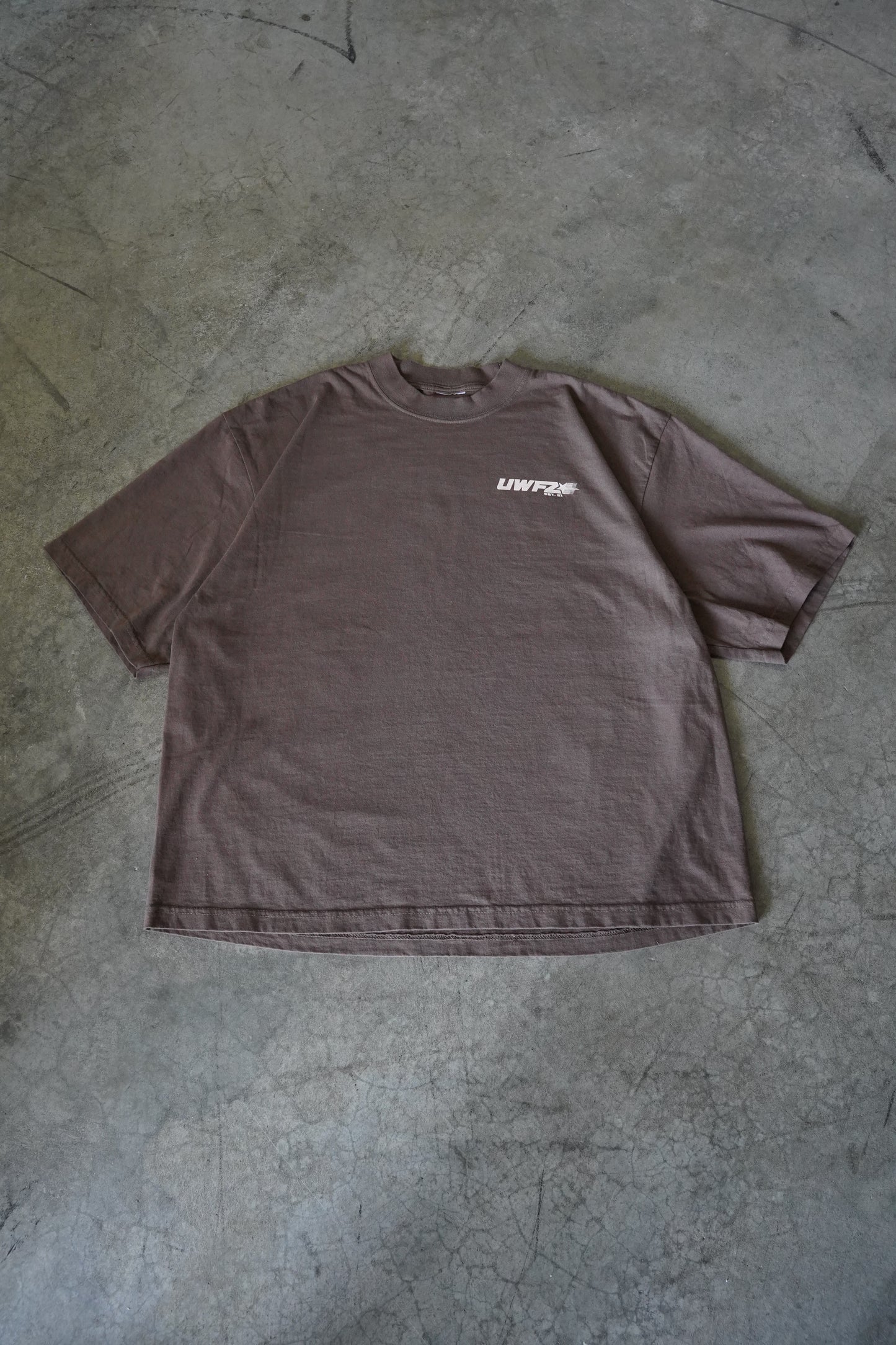 Tan + Brown "REFUSE TO BE ENEMIES" Oversized T-Shirt (LIMITED)