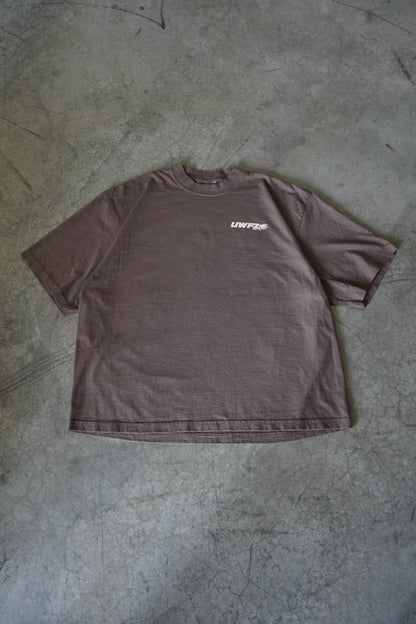 Tan + Brown "REFUSE TO BE ENEMIES" Oversized T-Shirt (LIMITED)