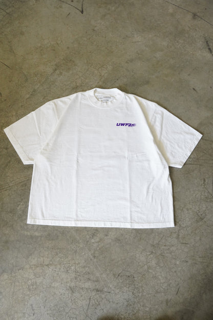 Purple + White "REFUSE TO BE ENEMIES" Oversized T-Shirt (LIMITED)