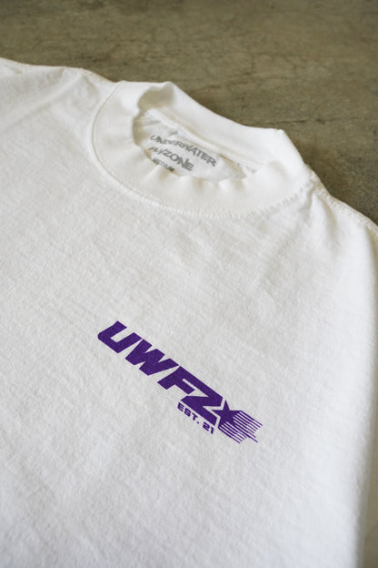 Purple + White "REFUSE TO BE ENEMIES" Oversized T-Shirt (LIMITED)