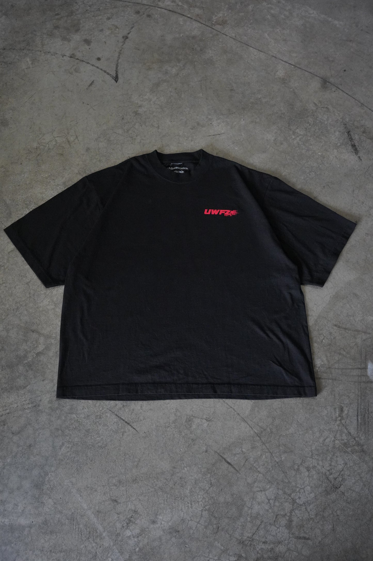 Red + Black "REFUSE TO BE ENEMIES" Oversized T-Shirt (LIMITED)