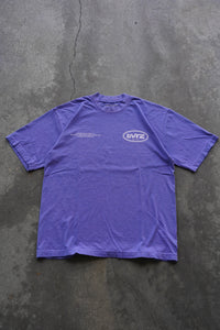 YOUR LIFE IS WORTH LIVING HEAVYWEIGHT TEE - NEON PURPLE