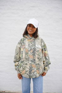 Camo "YOUR LIFE IS WORTH LIVING" Hoodie (100% Cotton)