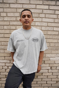 Limestone Mineral Washed "TU VIDA VALE LA PENA VIVIR" Heavy Weight T-Shirt