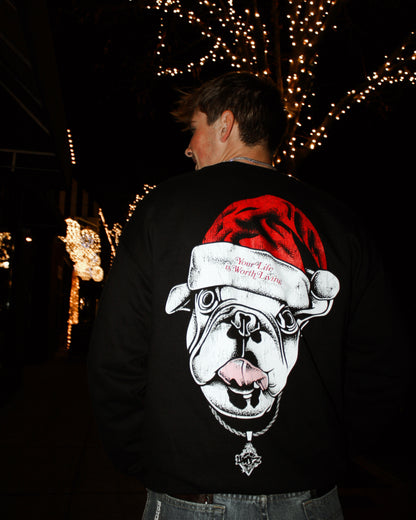 Black UWFZ Christmas Crew Neck!