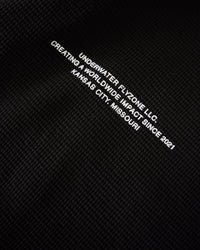 Black + White "YOUR LIFE IS WORTH LIVING" Thermal Long Sleeve (LIMITED)