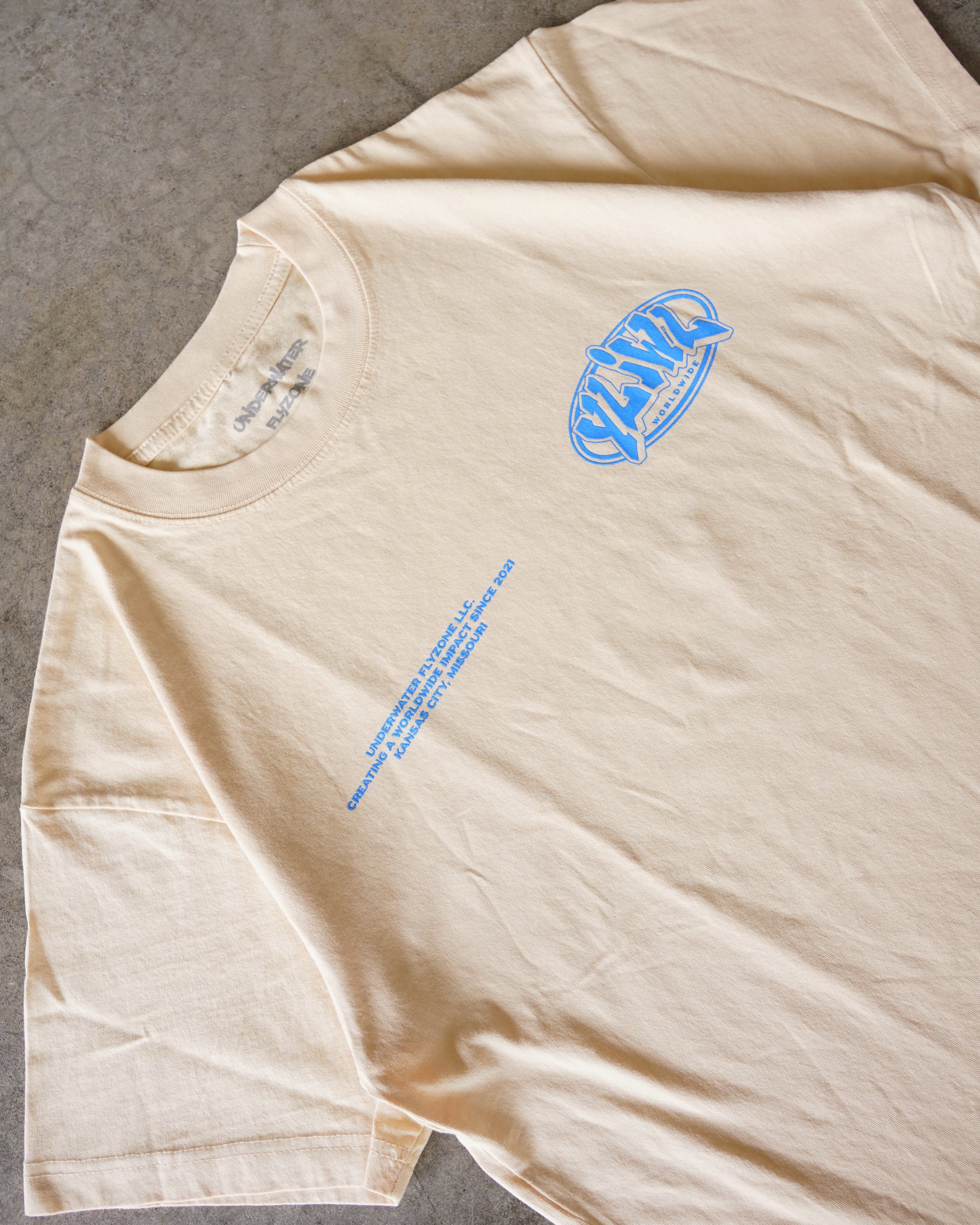 Cream + Blue 